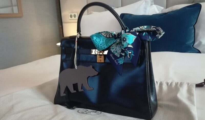 SAV HERMES - rénovation de mon sac kelly 32 retourné box noir