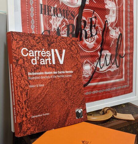 L’ouvrage carrés d’art IV : la dernière bible des carrés Hermes