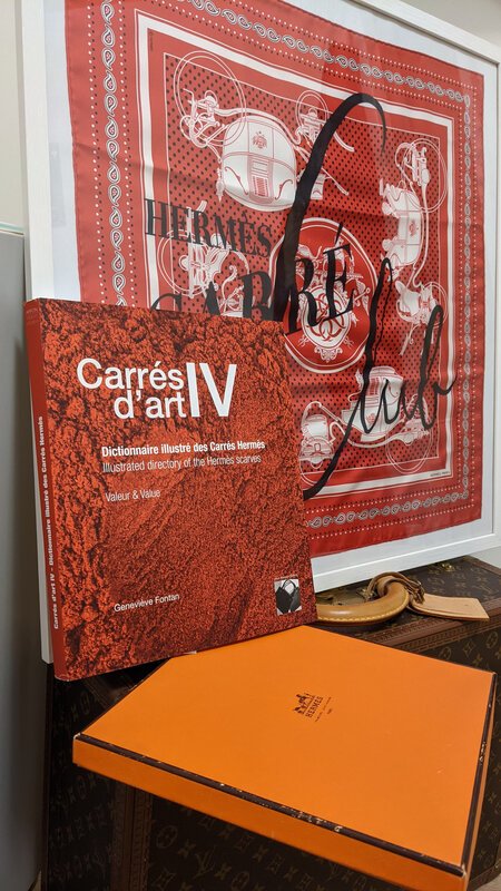 L’ouvrage carrés d’art IV : la dernière bible des carrés Hermes